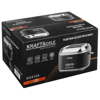 Elektromos kenyérpirító 1000 W teljesítménnyel KD4154