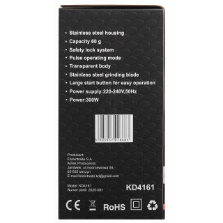 Kávédaráló 60g 300W KD4161