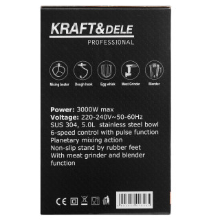 Bolygós konyhai robotgép max. 3000 W / 5 l KD4147