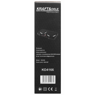 Elektromos tűzhely 2600W 155+185 mm KD4166