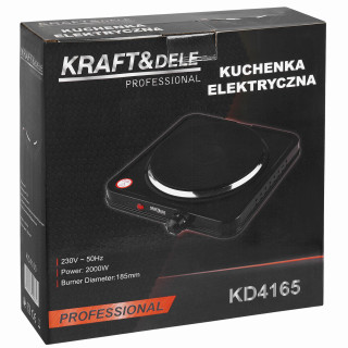 Elektromos tűzhely 2000W 185mm KD4165