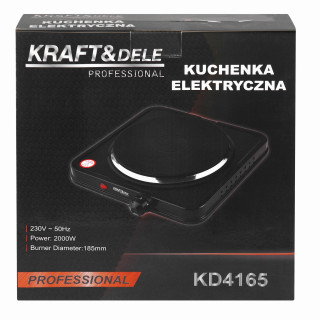 Elektromos tűzhely 2000W 185mm KD4165