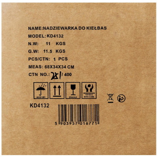 Kolbásztöltő 5 kg KD4132