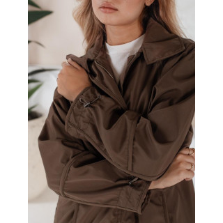 Női barna átmeneti kabát TY3610