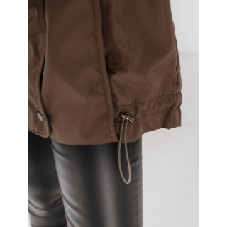 Női barna átmeneti kabát TY3610