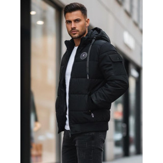 Férfi steppelt kabát, fekete színben TX4638z