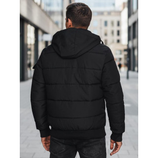 Férfi steppelt kabát, fekete színben TX4638z