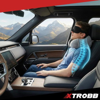 Utazó nyakpárna + szemmaszk és füldugók