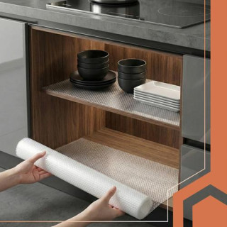 Fehér csúszásgátló fiókszőnyeg