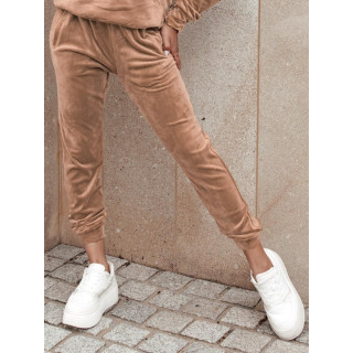 Női bézs velúr melegítőnadrág UY2834