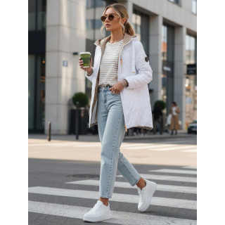 Fehér átmeneti női kabát TY5564