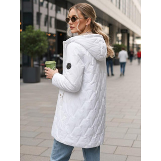 Fehér átmeneti női kabát TY5564