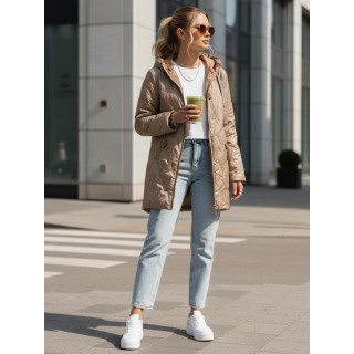 Átmeneti bézs női kabát TY5563