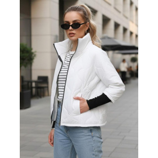 Fehér átmeneti női kabát TY5544