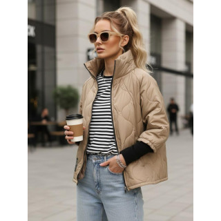 Átmeneti bézs női kabát TY5543