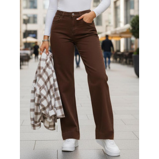 Női bő barna farmer UY2877