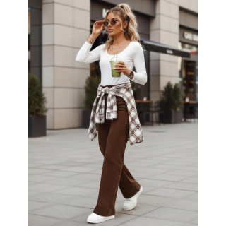 Női bő barna farmer UY2877