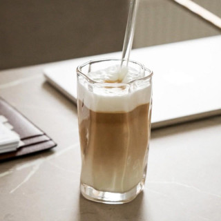 Hullámosított üvegpohár - 275 ml