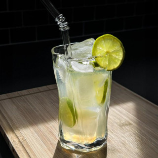 Hullámosított üvegpohár - 275 ml