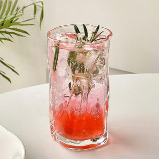 Hullámosított üvegpohár - 275 ml