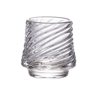 Bordázott üveg whiskyspohár - 150 ml