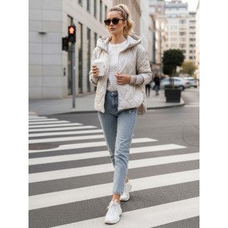 Steppelt szürke női kabát TY5560