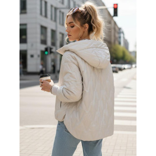 Steppelt szürke női kabát TY5560