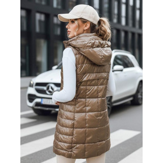 Arany színű, steppelt női mellény TY5258