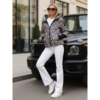 Leopardia rózsaszín női dzseki TY5550