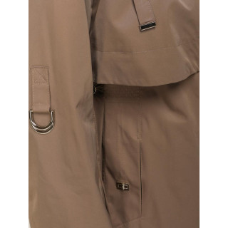 Bézs átmeneti női parka TY5558