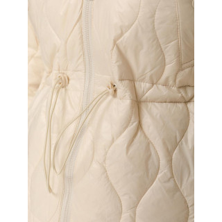 Fehér steppelt női kabát TY5533