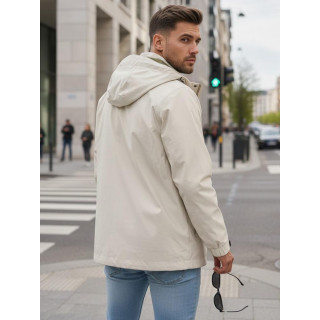Férfi fehér átmeneti kabát TX5134