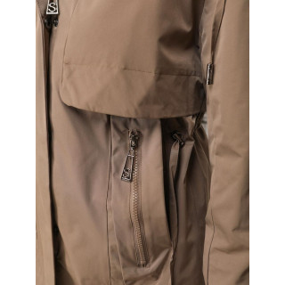 Női átmeneti bézs parka TY5555