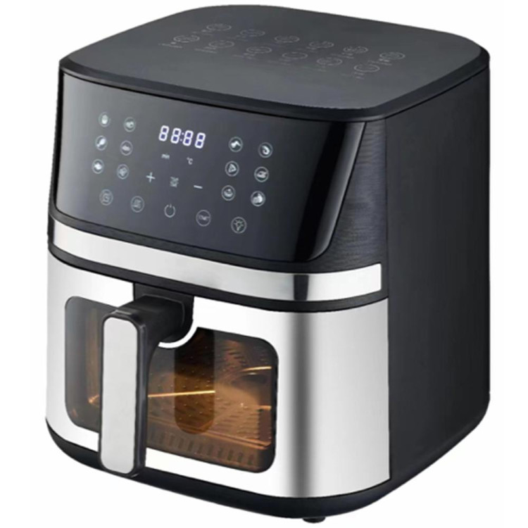 Zsírmentes AirFryer 1800W-os, 7 literes fritőz