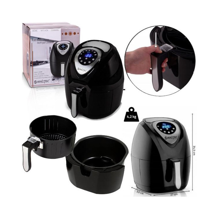 Zsírmentes fritőz AirFryer 4,3 l