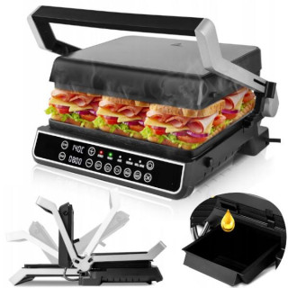 Elektromos grill MalTec XXL kenyérpirító SM5000W-PRO