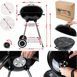 MagicKugel GM6000 grill szellőztetővel