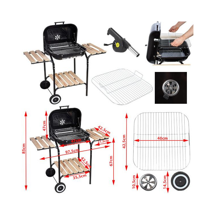 EmaBend GM3000 grill + fúvó