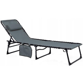 Összecsukható sötétszürke nyugágy MalTec OASIS