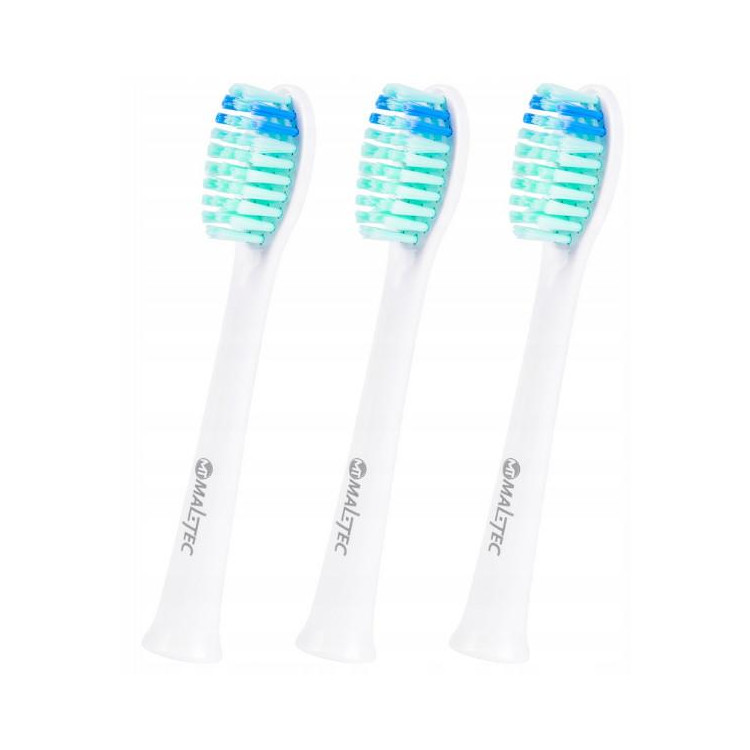 Fehér Sonic fogkefefejek X2in1 3 db