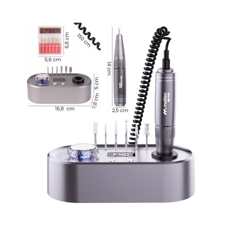 Maltec Beauty ND-5 körömvágó + vágófejek