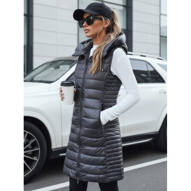 Steppelt szürke női mellény TY5254