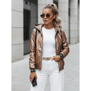 Női bézs színű bomberdzseki TY4913