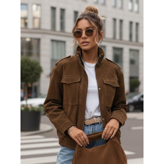 Barna velúr bomberdzseki TY5578