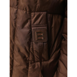 Női átmeneti kabát barna színben TY5590