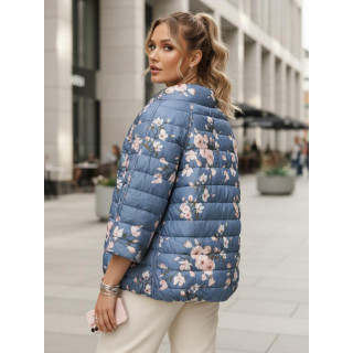 Női megfordítható kék kabát TY5527