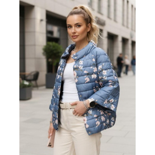 Női megfordítható kék kabát TY5527