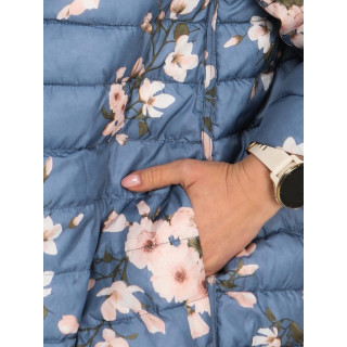 Női megfordítható kék kabát TY5527