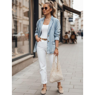 Világoskék női farmerdzseki/kabát TY4906