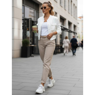 Fehér női bomberdzseki TY4305